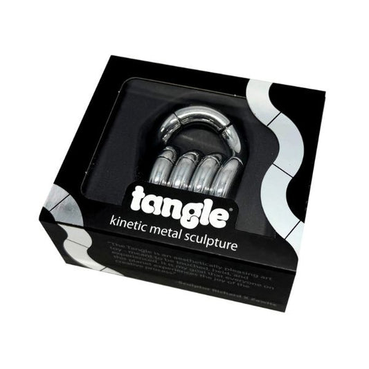 Tangle Kinetisk Metallskulptur i svart presentförpackning