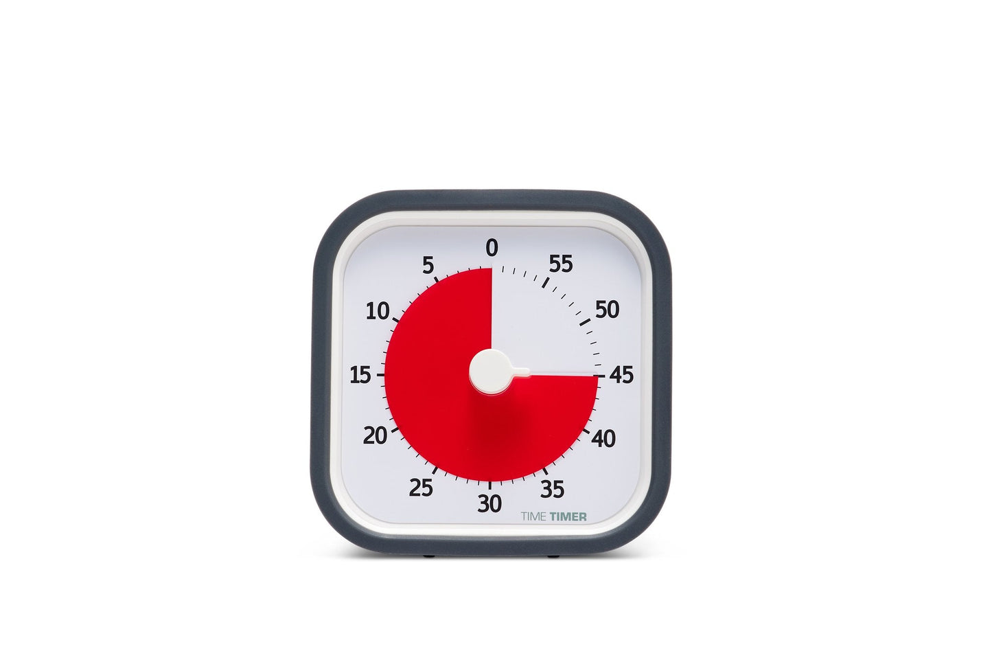 Time Timer MOD visuell timer med tydlig röd nedräkningsskiva, perfekt för tidshantering och koncentration.