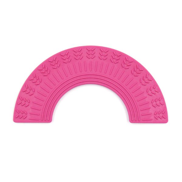 Rosa Regnbåge Fidget, passar lätt i handen för lugnande fidgetlekar.
