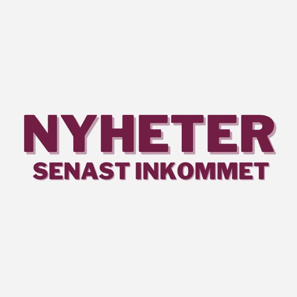 Omslagsbild för kategorin Nyheter med texten Senast inkommet, fokus på nya hjälpmedel för ADHD, autism och NPF