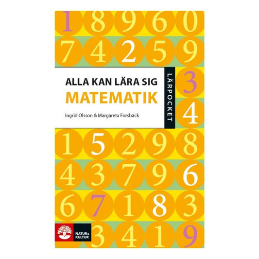 Bokomslag Alla kan lära sig matematik av Ingrid Olsson och Margareta Forsbäck, Lärpocket om matematikdidaktik