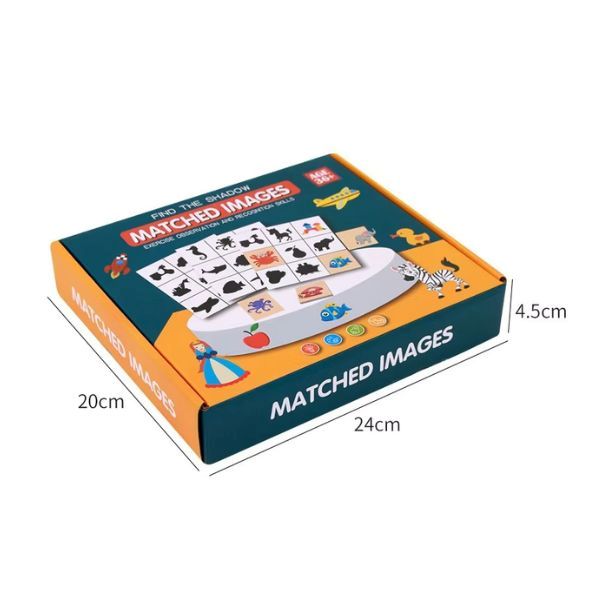 Förpackning till Matched Images bildmatchning i trä