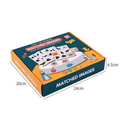 Förpackning till Matched Images bildmatchning i trä