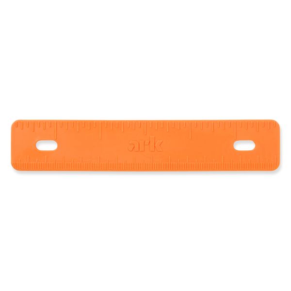 Orange tugghjälpmedel i linjalform, Binder Buddy