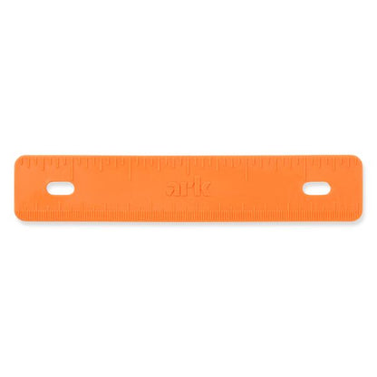Orange tugghjälpmedel i linjalform, Binder Buddy