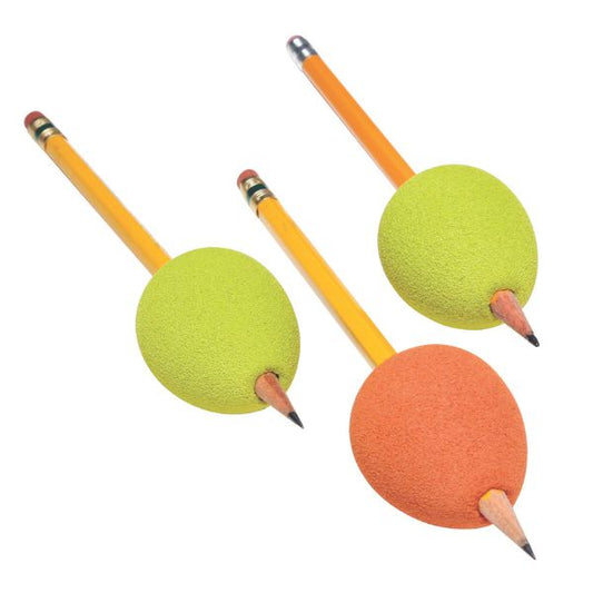 Stimove Egg-Ohs penngrepp i gummi, ergonomiskt NPF-hjälpmedel för finmotorik och skrivträning