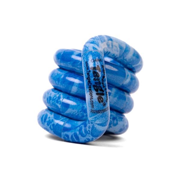 Tangle Jr Masterpiece blå fidgetleksak sensorisk produkt för fokus och taktil stimulans