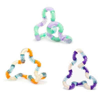 Tre Tangle Relax fidgetleksaker i nya färger sensoriska hjälpmedel för fokus och lugn