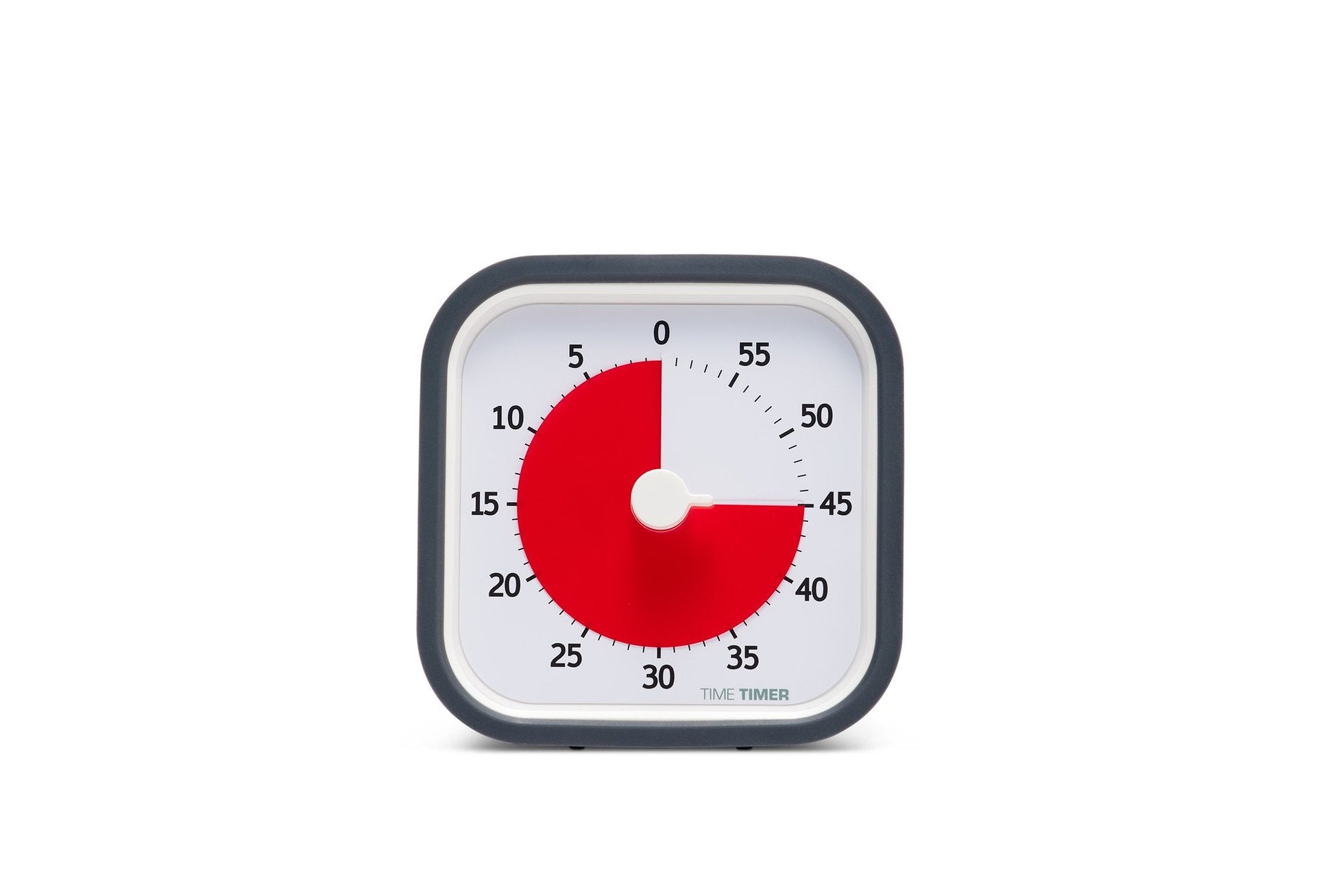 Time Timer MOD visuell timer med tydlig röd nedräkningsskiva, perfekt för tidshantering och koncentration.