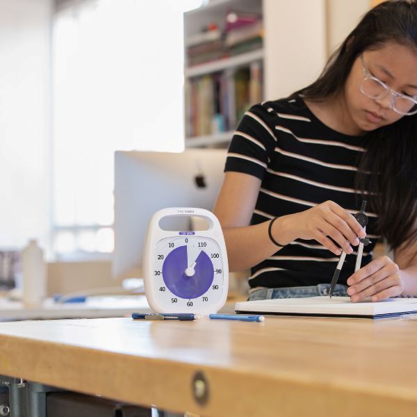 Time Timer PLUS 120 min i klassrum – stöd för koncentration och tidsuppfattning