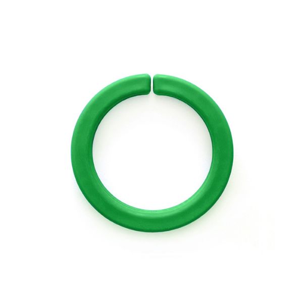 Tuggarmband Bangle i grön nyans, mjuk design för sensorisk avlastning