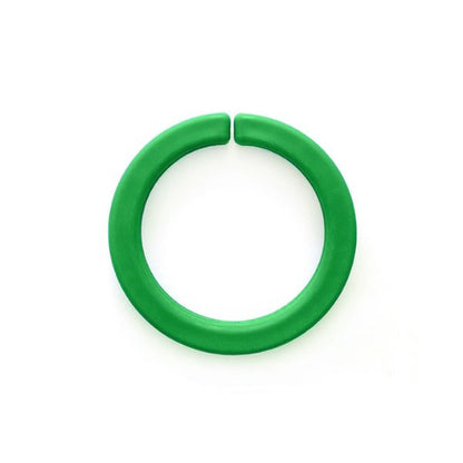Tuggarmband Bangle i grön nyans, mjuk design för sensorisk avlastning