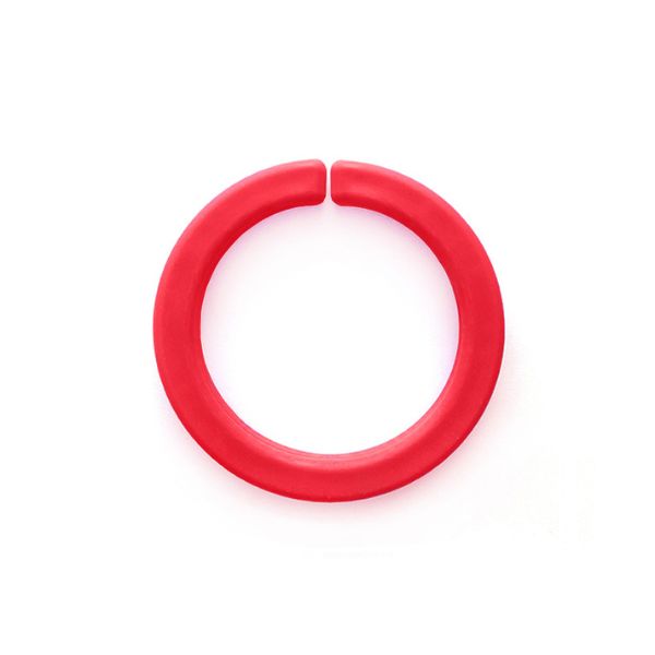 Rött Tuggarmband Bangle, diskret lösning för stresslindring och fokus.