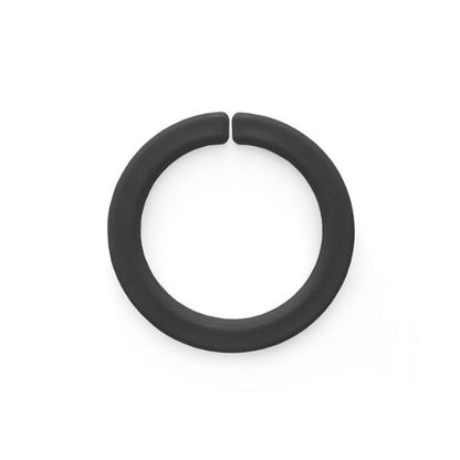 Svart Tuggarmband Bangle med robust, BPA-fri konstruktion.