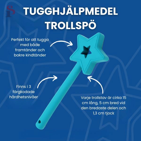 Produktinformation om Trollspö, perfekt för sensorisk stimulans.