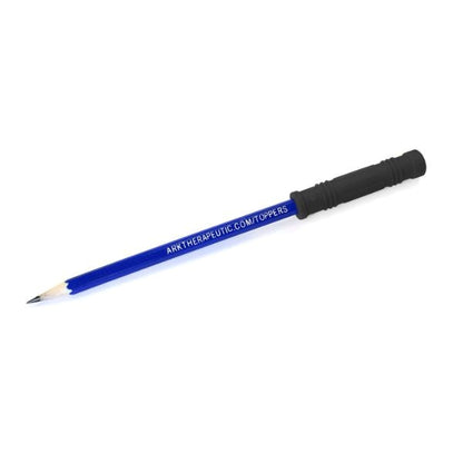 Bite Saber penntopp med blyertspenna, perfekt för skolan och kontoret.